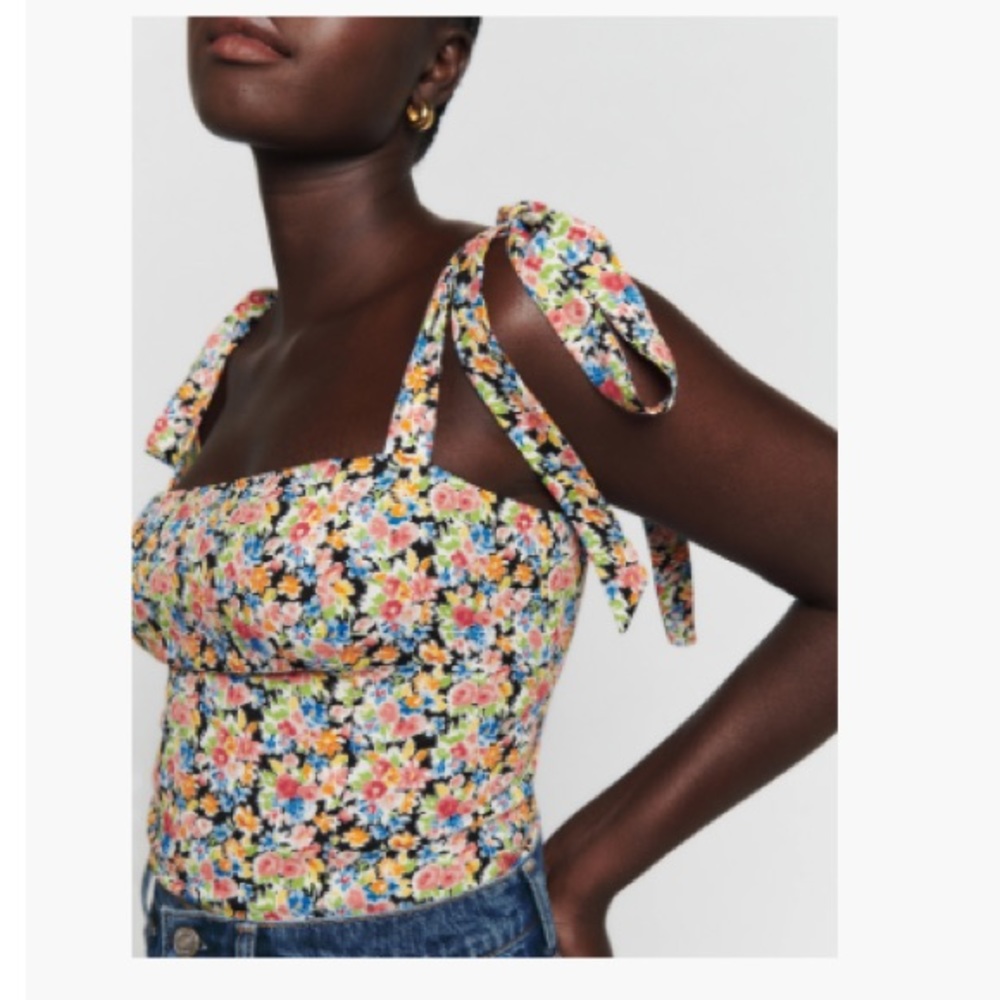 Reformation tie top
